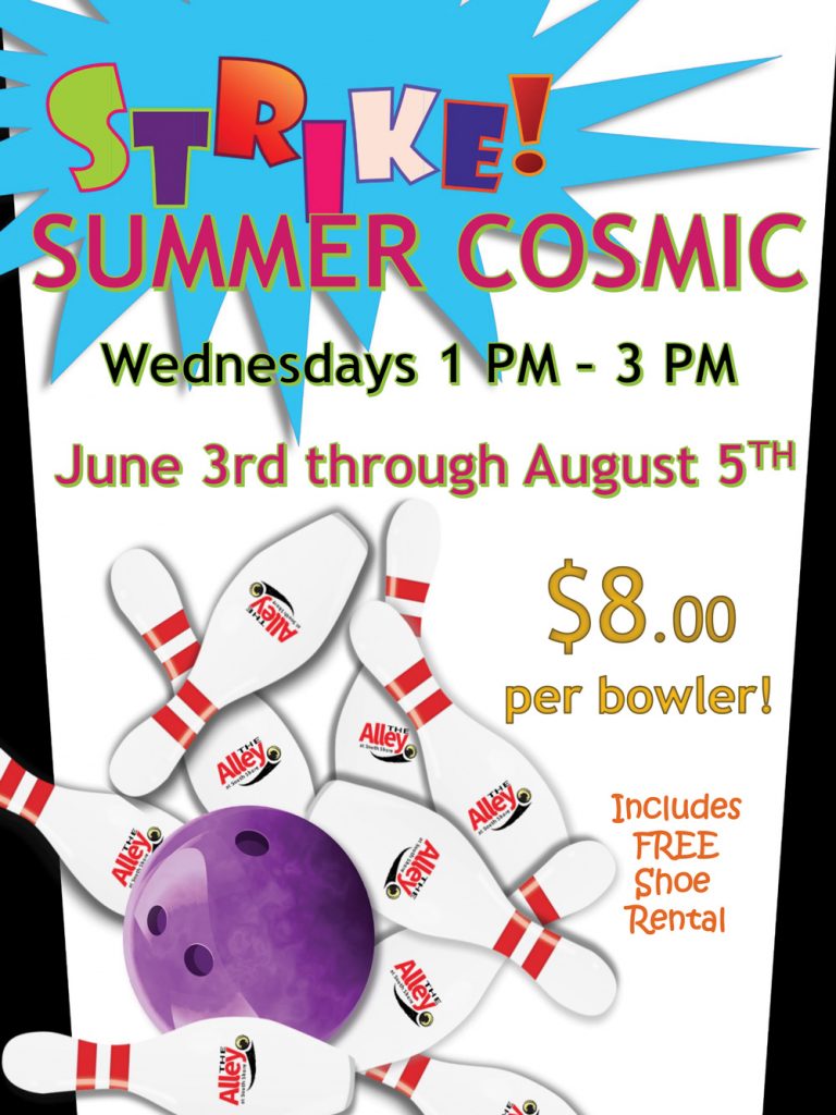 summer cosmic bowling